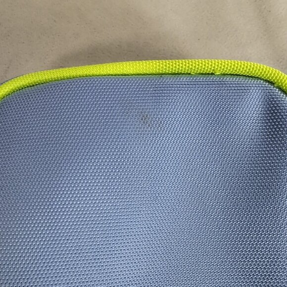 Drunk Elephant Bag Skincare Cosmetics Makeup Blue Green Zipper Case Travel Zip - Picture 2 of 14